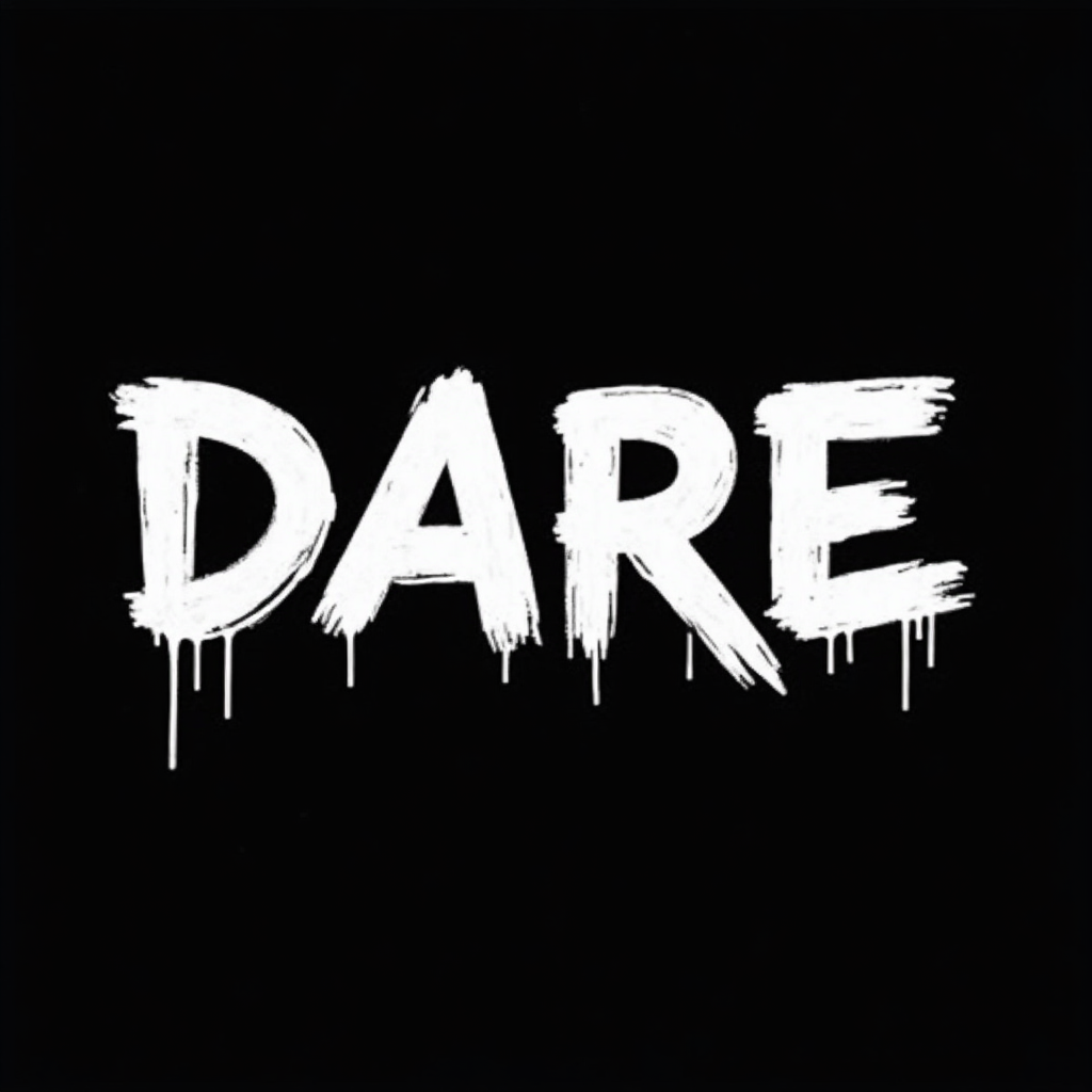 DARE white brush